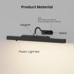 Dimmable Cordless Picture Light with Timer, 16in