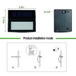 Follateas Outdoor Waterproof Solar Step Lights - 2 Pack