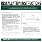 GKOLED 6-Pack Low Voltage LED Step Lights