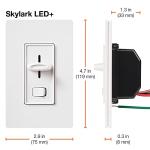 Lutron Skylark LED+ Dimmer Switch, White