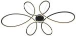 Helix Black Multi-Ring LED Ceiling Pendant Light