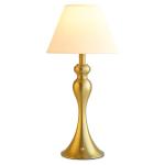 Mr. White Cordless Rechargeable Table Lamp - Gold