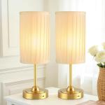 Set of 2 Rechargeable Cordless Table Lamps