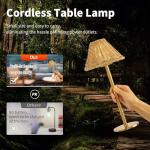 Mr. White Cordless Touch Control Table Lamp
