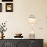 Rechargeable Cordless Table Lamp with Dimmable Light