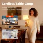 Mr. White Cordless Rechargeable LED Table Lamp