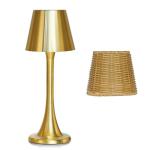 Gold Portable Waterproof Touch Table Lamp for Outdoors