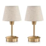 Cordless Table Lamps - Rechargeable & Dimmable Duo