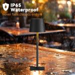 Yogaret 2 Pack Portable Cordless Table Lamps