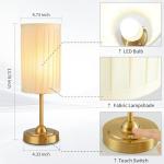 Set of 2 Rechargeable Cordless Table Lamps