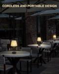 Rechargeable Cordless Table Lamps - 2 Pack