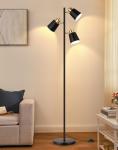 QiMH 67" Modern Tree Floor Lamp with 3 LED Bulbs