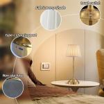 Cordless Rechargeable LED Touch Table Lamp - Bronze