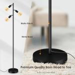 BoostArea Industrial Adjustable Tree Floor Lamp