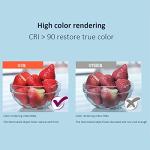 AHAWILL Modern Ceiling Light,Crystal Flush Mount LED Chandelier Ceiling Flower Lamp with Remote Controlfor Living Room,Bedroom,Hall,Dining Room,Etc.ø19.7″/24w/6 Heads…