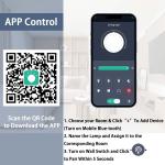 HLILCEH 26inch Modern LED Ceiling Light, 6 Rings Flower Flush Mount Light Fixture with Remote Control Chrome Dimmable Ceiling Lamp for Living Room, Bedroom, Dining Room, Hallway, Kitchen