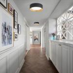 Suenigle Dimmable Modern LED Flush Mount Ceiling Light,11.8 Inch 5CCT 24W/3000K-6000K,Minimalist Round Black and Gold Close to Ceiling Lighting Fixtures for Kitchen,Hallway,Laundry Room,Entryway,Porch