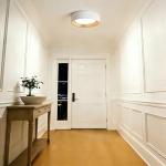 Suenigle Dimmable Modern LED Flush Mount Ceiling Light,11.8 Inch 5CCT 24W/3000K-6000K,Minimalist Round White and Gold Close to Ceiling Lighting Fixtures for Kitchen,Hallway,Laundry Room,Entryway,Porch