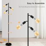 BoostArea Industrial Adjustable Tree Floor Lamp