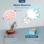 Amico 12 Pack 6 Inch CRI90+ 5CCT Ultra-Thin LED Recessed Ceiling Light, 2700K-5000K Selectable, 1100LM 15W, High Brightness Dimmable Canless Wafer Downlight - ETL&FCC&IC