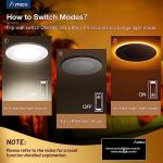 Amico 12 Pack 3 Inch 5CCT LED Recessed Ceiling Light with Night Light, 2700K/3000K/3500K/4000K/5000K Selectable Ultra-Thin Recessed Lighting, 7W=65W, 500LM, Dimmable Canless Wafer Downlight ETL&FCC