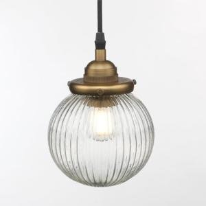 Yosoan Vintage Glass Pendant Light Fixture