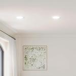 Amico 5/6 inch 5CCT LED Recessed Lighting 6 Pack, Dimmable, IC Rated, 12.5W=100W, 950LM Can Lights with Baffle Trim, 2700K/3000K/4000K/5000K/6000K Selectable, Retrofit Installation, ETL & FCC