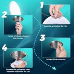 FREELICHT 12 Pack Retrofit LED Recessed Lighting 6 Inch, Selectable 2700K/3000K/4000K/5000K/6000K, Dimmable Flat LED Can Lights, 10W=110W, 1000LM, IC & Damp Rated, ETL & FCC, White