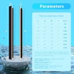 Outdoor Wall Light LED Long Wall Sconce 11.82in Ip65 Waterproof Black Modern Outdoor Lights 3000k 9W Metal Exterior Light Fixture for Porch Light Patio Front Door Yard Garden Villa Living Room