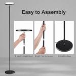 Super Bright LED Floor Lamp with Remote Control