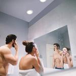 Meconard 4 Pack Ultra-Thin Dimmable LED Lights