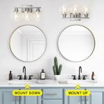 Ascher 3-Light Vanity Wall Sconce in Brushed Nickel
