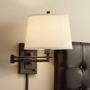 Easley Modern Adjustable Wall Lamp with Dimmable Shade