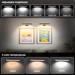 Wireless Picture Lights with Remote - 4 Pack