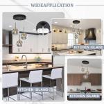 Gold Globe Pendant Light with Adjustable Grey Shades