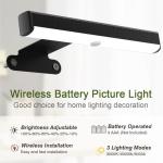 Wireless Picture Lights with Remote - 4 Pack