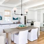 VANZARLA Modern Linear 2-Light Chandelier Fixture