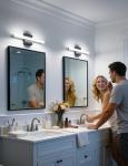 16-Inch Black LED Bathroom Vanity Light Bar