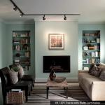 WAC Lighting 8FT H Track with Endcaps in Black