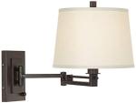 Easley Modern Adjustable Wall Lamp with Dimmable Shade
