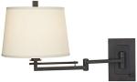 Easley Modern Adjustable Wall Lamp with Dimmable Shade