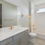 LALUZ Gold Adjustable Swing Arm Wall Sconces - 2 Pack