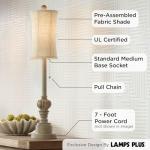 Bertie French Country Buffet Table Lamps Set of 2