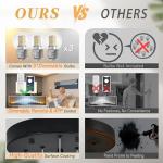 Gold Globe Pendant Light with Adjustable Grey Shades