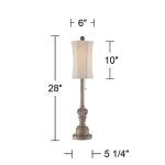 Bertie French Country Buffet Table Lamps Set of 2