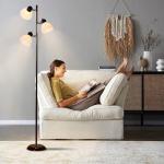 Modern Adjustable Tree Floor Lamp with 3 Heads