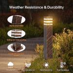 SLAWA 23.6" Bronze Outdoor Pathway Lights