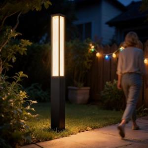 SkyGlow 71" Waterproof LED Outdoor Lamp Post