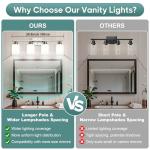 Brushed Nickel 4-Light Vanity Light Fixture