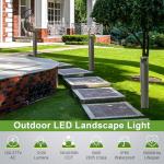 42-Inch LED Bollard Light with 3 Color Options